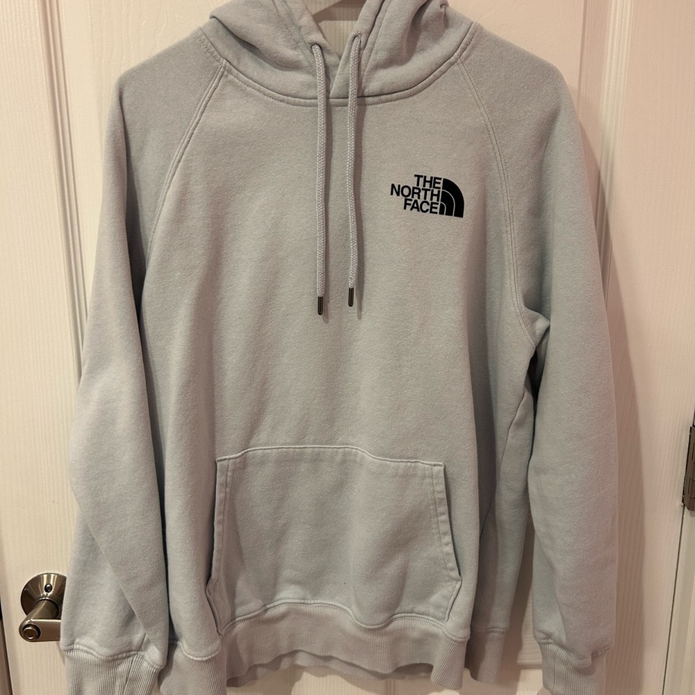 The North Face light blue Hoodie